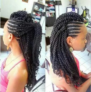 rope twists with cornrows