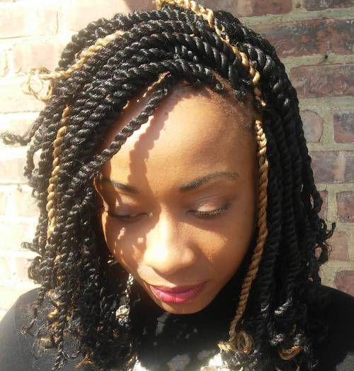 Twisted Braids Hairstyles Pictures